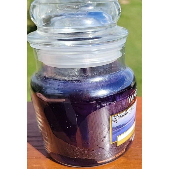 Yankee Candle Evening Air 3.7 oz Scented Candle Small Jar Discontinued HTF - Picture 5 of 8